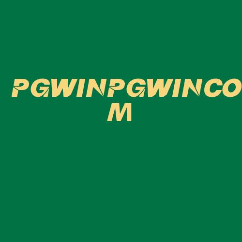 Logo da PGWINPGWINCOM